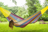 Mayan Legacy King Size Cotton Mexican Hammock in Confeti Colour