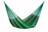 Mayan Legacy King Size Cotton Mexican Hammock in Jardin Colour