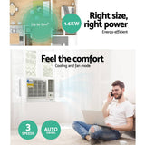darrahopens Appliances > Air Conditioners Devanti 1.6kW Window Air Conditioner