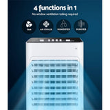 darrahopens Appliances > Air Conditioners Devanti Evaporative Air Cooler Conditioner Portable 6L Cooling Fan Humidifier