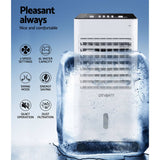 darrahopens Appliances > Air Conditioners Devanti Evaporative Air Cooler Conditioner Portable 6L Cooling Fan Humidifier
