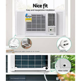 darrahopens Appliances > Air Conditioners Devanti Window Air Conditioner Portable 2.7kW Wall Cooler Fan Cooling Only