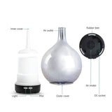 Darrahopens Appliances > Air Conditioners Essential Oil Aroma Diffuser - Mirror 3D Fireworks Aromatherpay Mist Humidifier