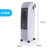 Darrahopens Appliances > Air Conditioners POLYCOOL 6L Portable Evaporative Air Cooler 24 Hour Timer 4 in 1 Cooling Fan
