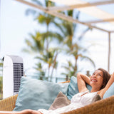Darrahopens Appliances > Air Conditioners POLYCOOL 6L Portable Evaporative Air Cooler 24 Hour Timer 4 in 1 Cooling Fan