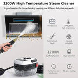 Darrahopens Appliances > Appliances Others 3200W Steam Cleaner High Temperature Kitchen Cleaning Pressure Steaming Mechine