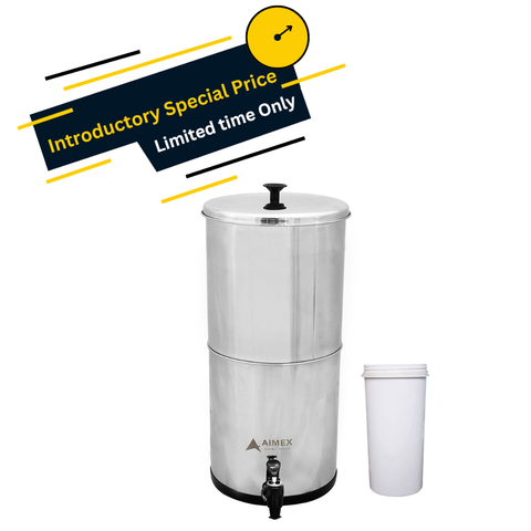 Darrahopens Appliances > Appliances Others Aimex Water Stainless Steel 304 Water Filter System - White Filter