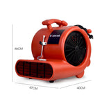 Darrahopens Appliances > Appliances Others Baumr-AG 3-Speed Carpet Dryer Air Mover Blower Fan, 1300CFM, Sealed Copper Motor, Poly Housing