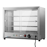 darrahopens Appliances > Appliances Others Devanti Commercial Food Warmer Electric Pie Hot Display Showcase Cabinet 4 Tier