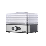 Darrahopens Appliances > Appliances Others Devanti Food Dehydrators Jerky Dehydrator Fruit Dryer 5 Trays Stainless Steel
