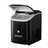 Darrahopens Appliances > Appliances Others Devanti Portable Ice Maker Machine Nuggetc Ice Cube 15kg Bar Countertop