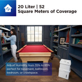 darrahopens Appliances > Appliances Others Midea Cube dehumidifier with smart wi-fi, 12L tank for up to 20L per day dehumidification MDDM20