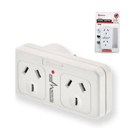darrahopens Appliances > Appliances Others Sansai Left Hand Surge Protected Adaptor Double