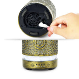 darrahopens Appliances > Aroma Diffusers & Humidifiers activiva 100ml Metal Essential Oil and Aroma Diffuser-Vintage Gold