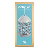 darrahopens Appliances > Aroma Diffusers & Humidifiers activiva 100ml Metal Essential Oil and Aroma Diffuser-Vintage White