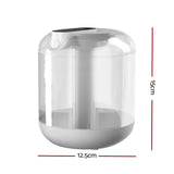 Darrahopens Appliances > Aroma Diffusers & Humidifiers Devanti 1L Air Humidifier Ultrasonic Purifier Aroma Diffuser Essential Oil LED