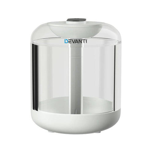 Darrahopens Appliances > Aroma Diffusers & Humidifiers Devanti 1L Air Humidifier Ultrasonic Purifier Aroma Diffuser Essential Oil LED