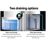Darrahopens Appliances > Aroma Diffusers & Humidifiers Devanti 2000ml Portable Dehumidifier Air Dryer Purifier Home Moisture Absorber