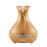 darrahopens Appliances > Aroma Diffusers & Humidifiers Devanti 400ml 4 in 1 Aroma Diffuser remote control - Light Wood