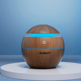 Darrahopens Appliances > Aroma Diffusers & Humidifiers Devanti Aroma Diffuser Aromatherapy Essential Oils Air Humidifier LED 130ML