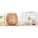 darrahopens Appliances > Aroma Diffusers & Humidifiers Devanti Aroma Diffuser Aromatherapy Humidifier Essential Oil Ultrasonic Cool Mist Wood Grain Remote Control 400ml