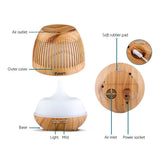 darrahopens Appliances > Aroma Diffusers & Humidifiers Devanti Aromatherapy Diffuser Aroma Essential Oils Air Humidifier LED Light 400ml