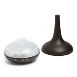 darrahopens Appliances > Aroma Diffusers & Humidifiers Essential Oil Diffuser Ultrasonic Humidifier Aromatherapy LED Light 200ML 3 Oils - Dark Wood Grain