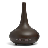 darrahopens Appliances > Aroma Diffusers & Humidifiers Essential Oil Diffuser Ultrasonic Humidifier Aromatherapy LED Light 200ML 3 Oils - Dark Wood Grain