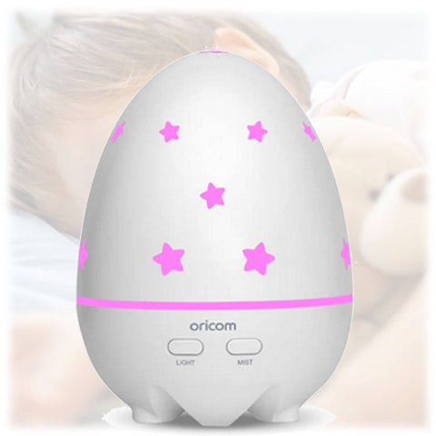 Darrahopens Appliances > Aroma Diffusers & Humidifiers Oricom Aroma Diffuser Humidifier & Night Light Baby Kids Room AD50