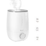 darrahopens Appliances > Aroma Diffusers & Humidifiers SANSAI 4.8L White Air Humidifier Ultrasonic Cool Mist