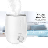 darrahopens Appliances > Aroma Diffusers & Humidifiers SANSAI 4.8L White Air Humidifier Ultrasonic Cool Mist
