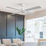 darrahopens Appliances > Fans Devanti 52'' Ceiling Fan w/Remote - White