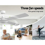 darrahopens Appliances > Fans Devanti 52'' Ceiling Fan w/Remote - White