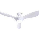 darrahopens Appliances > Fans Devanti 52'' Ceiling Fan With Light Remote DC Motor 3 Blades 1300mm