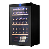 darrahopens Appliances > Fridges Devanti 34 Bottles Wine Cooler Compressor Chiller Beverage Fridge