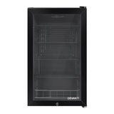 darrahopens Appliances > Fridges Devanti 98L Bar Fridge Glass Door Mini Freezer Fridges Countertop Beverage Commercial