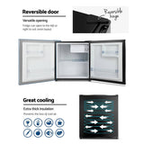 darrahopens Appliances > Fridges Devanti Bar Fridge 48L - Black