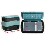 Darrahopens Appliances > Fridges Glacio 50L Portable Fridge Freezer Fridges Cooler Camping 12V/24V/240V Caravan