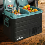 Darrahopens Appliances > Fridges Glacio 50L Portable Fridge Freezer Fridges Cooler Camping 12V/24V/240V Caravan
