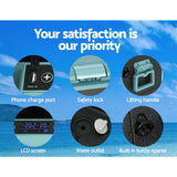 Darrahopens Appliances > Fridges Glacio 50L Portable Fridge Freezer Fridges Cooler Camping 12V/24V/240V Caravan