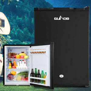 darrahopens Appliances > Fridges Glacio Camping 80L Portable Fridge Cooler Upright 12V/24V/240V Caravan