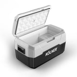 Darrahopens Appliances > Fridges Kolner 20l Portable Fridge Freezer Cooler 12/24/240v Camping Refrigerator Black