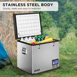 Darrahopens Appliances > Fridges Kolner 95l Portable Fridge Chest Freezer With Lcd Panel - Rv Vehicle Camping Refrigerator