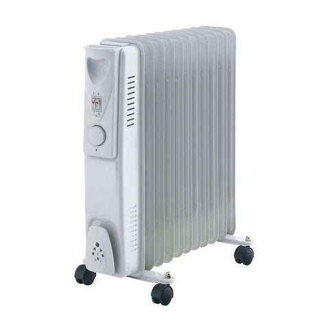 Darrahopens Appliances > Heaters 11-Fin Oil Column Heater 2400W w/ 3 Heat Settings & Wheels
