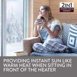 Darrahopens Appliances > Heaters BROMIC Supaheat II LPG Indoor Gas Heater Room Floor Portable Flueless Radiant