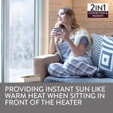 darrahopens Appliances > Heaters BROMIC Supaheat II Natural Gas Indoor Room Heater Portable Floor Flueless