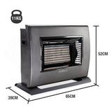 darrahopens Appliances > Heaters BROMIC Supaheat II Natural Gas Indoor Room Heater Portable Floor Flueless