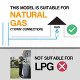 darrahopens Appliances > Heaters BROMIC Supaheat II Natural Gas Indoor Room Heater Portable Floor Flueless
