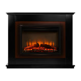 darrahopens Appliances > Heaters Devanti 2000W Electric Fireplace | Black MDF Mantle with Realistic 3D Flame | Fast Australian Heating| Darrahopens