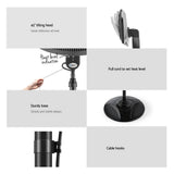 darrahopens Appliances > Heaters Devanti 2000w Electric Portable Patio Strip Heater